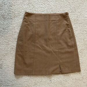 LOFT Tan Pencil Skirt